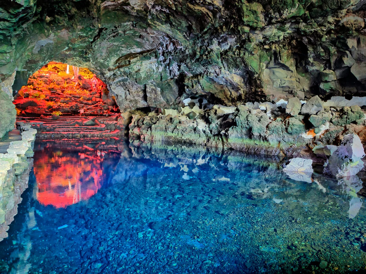 Jameos del Agua is a natural wonder on Lanzarote